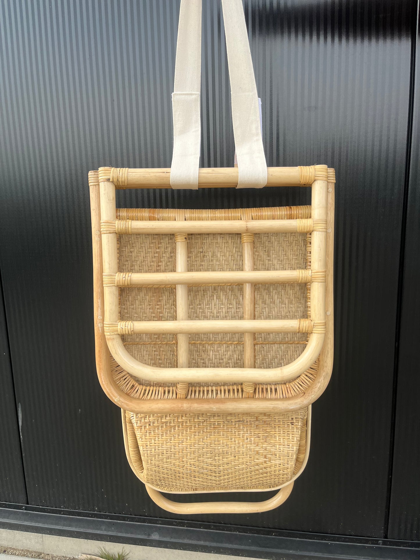Rattan beach chair