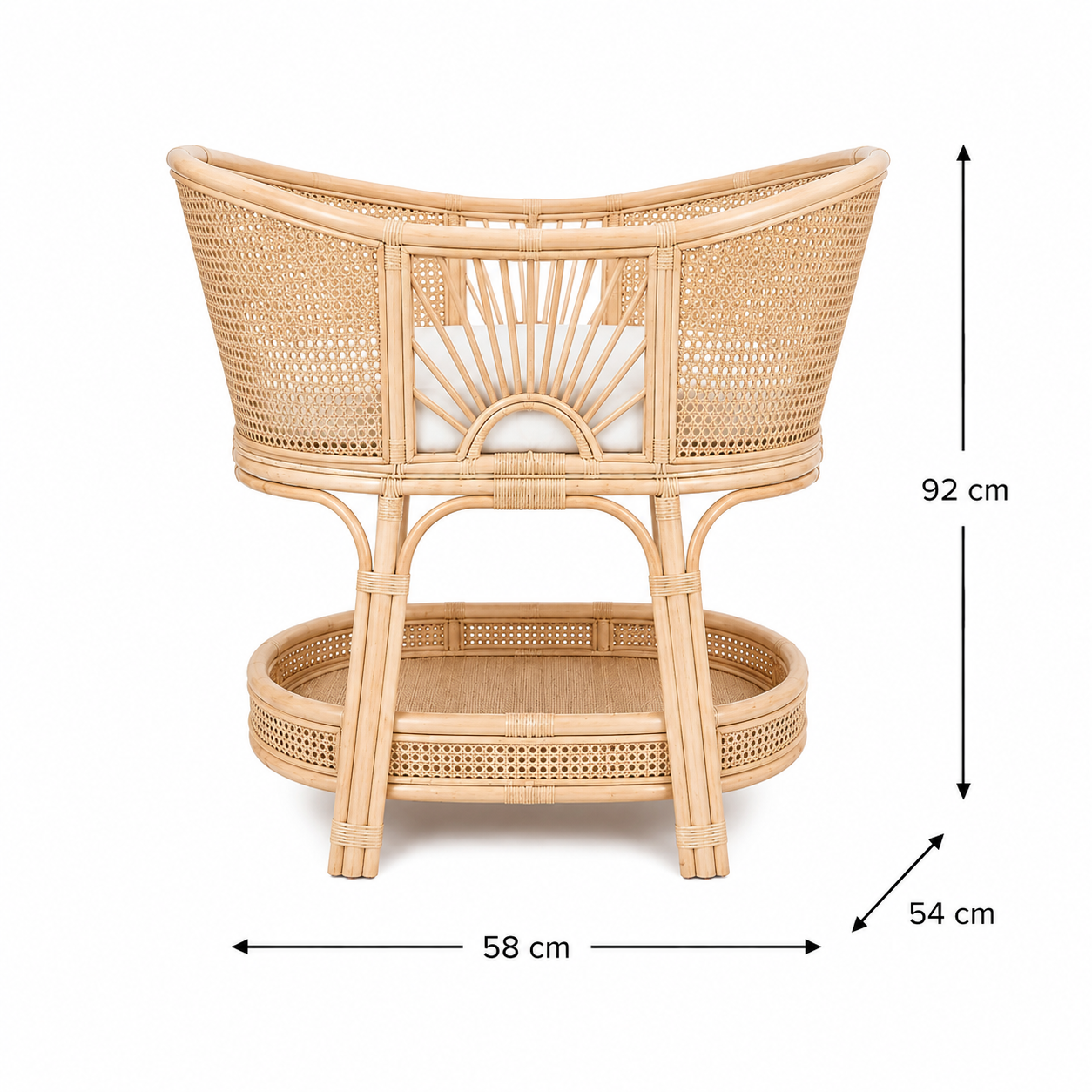 Rotan wieg Livia