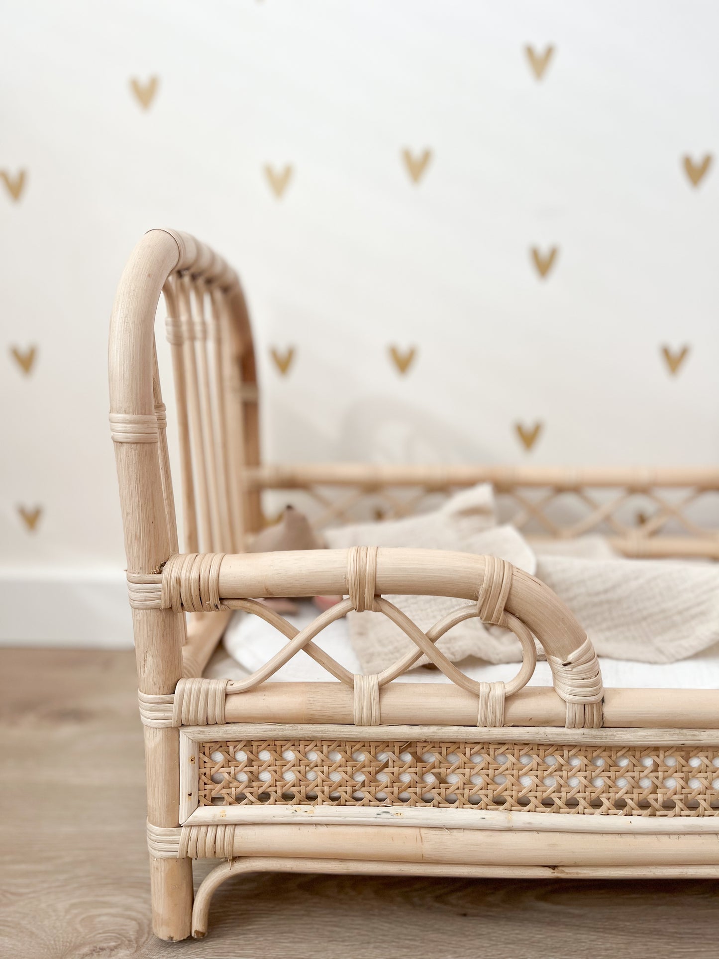 Rotan poppenbedje ‘Sterre’