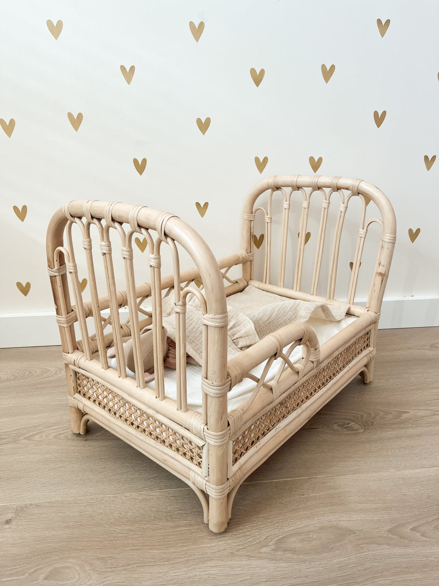 Rotan poppenbedje ‘Sterre’