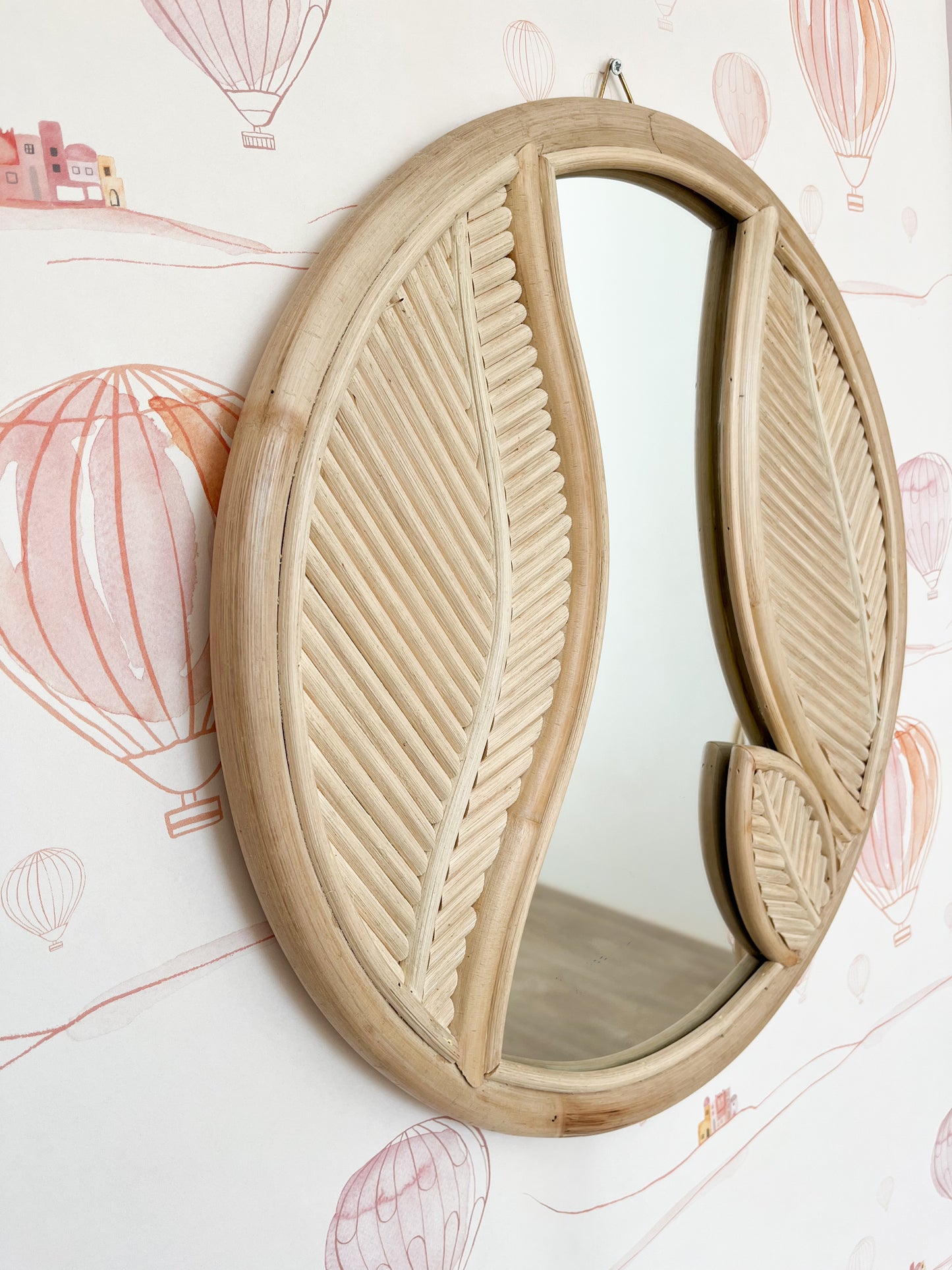 Rattan Mirror