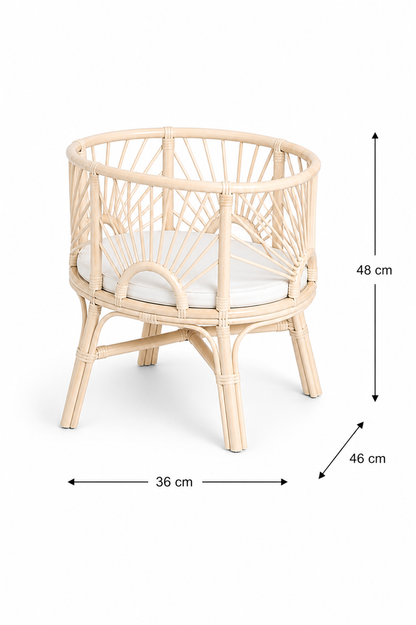rotan poppenwieg Laya