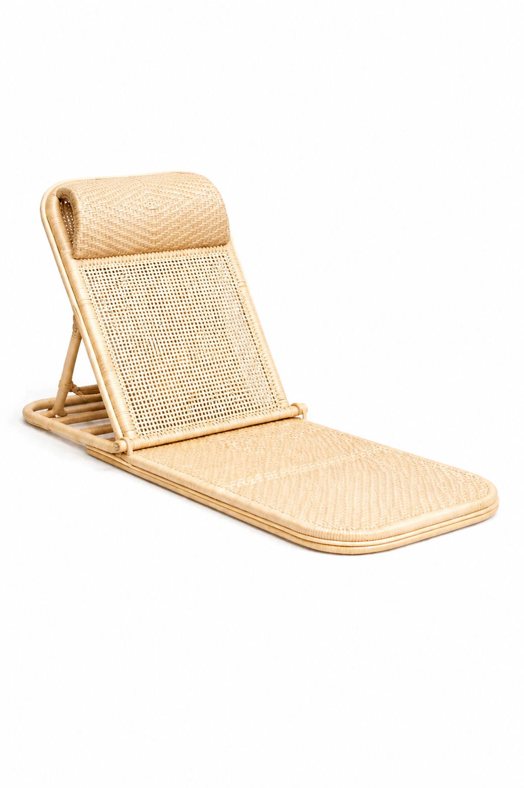 Rattan beach chair