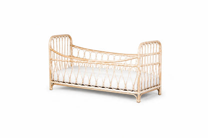 Rattan toddler bed Linn