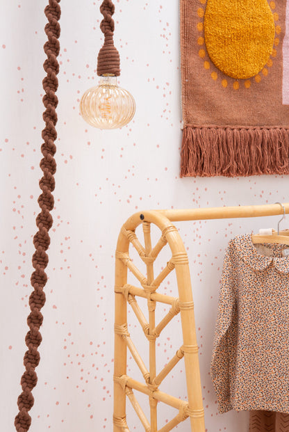 Rotan kledingrek 'Nine'