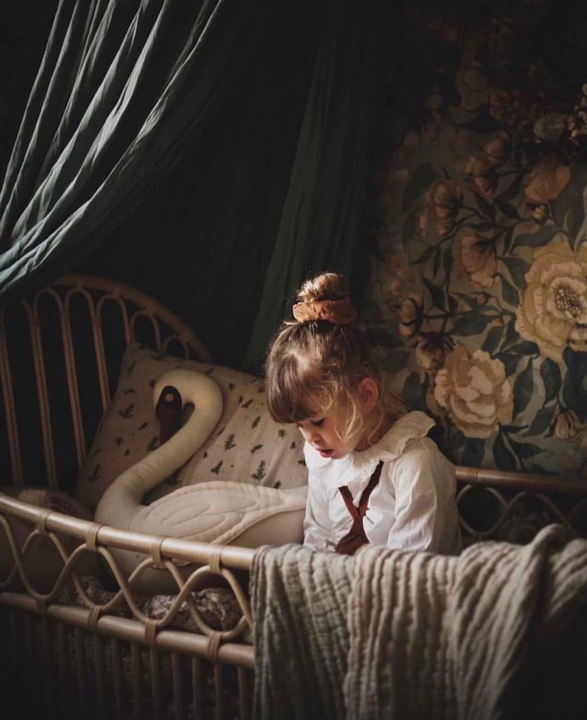 Leo & Moon rotan peuterbed / juniorbed Luna