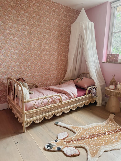 Leo & Moon rotan eenpersoonsbed ‘Amber’