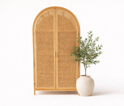 Rotan webbing kast incl hang