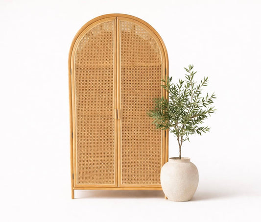 Rotan webbing kast incl hang