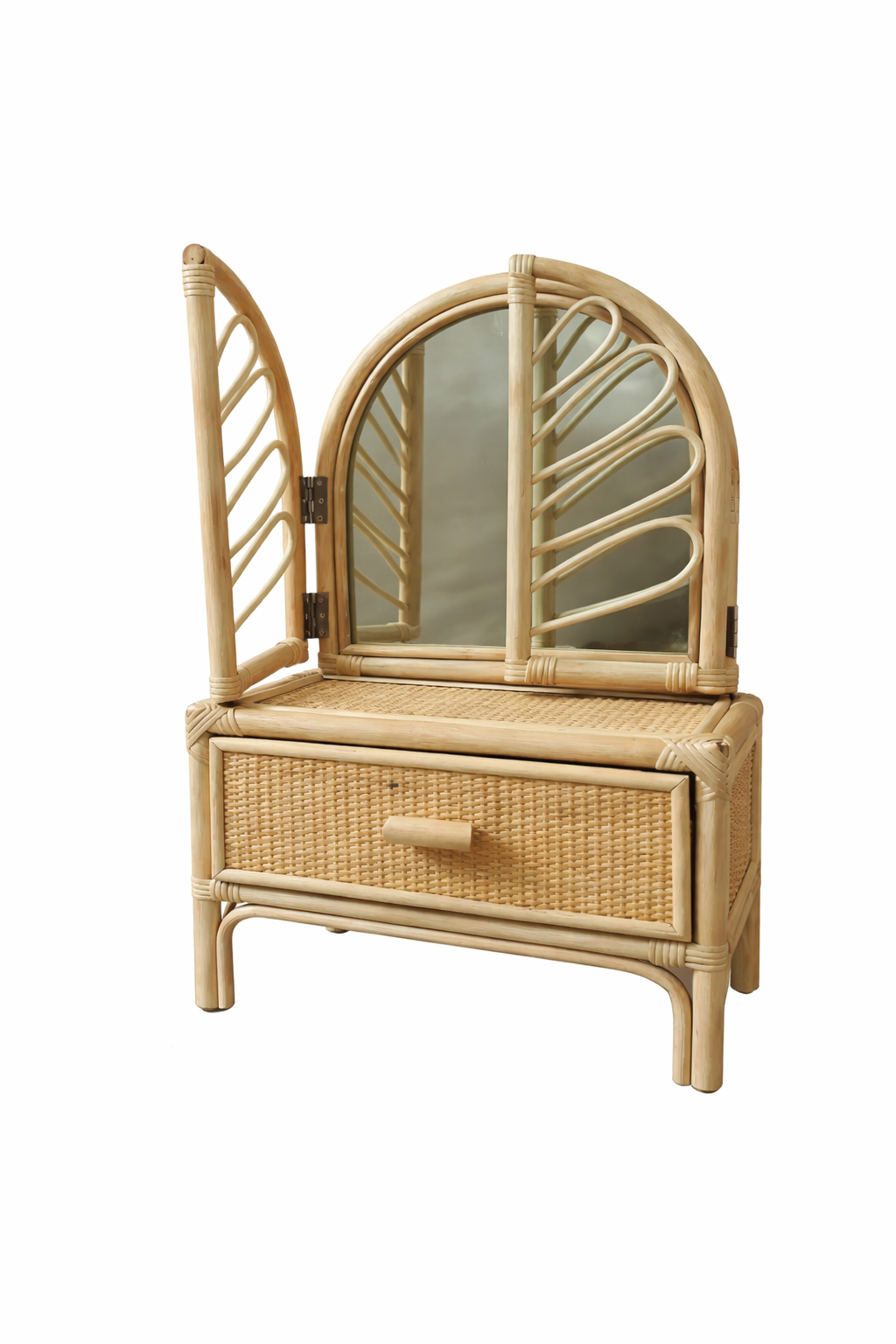 Rattan dressing table top