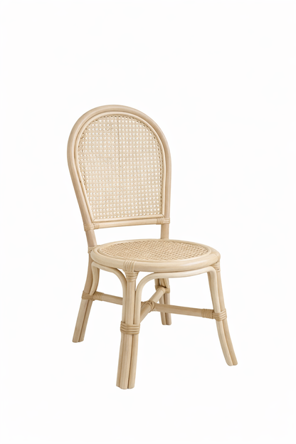 Rattan high chair