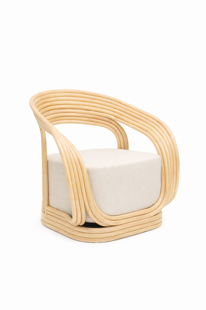 Rotan fauteuil
