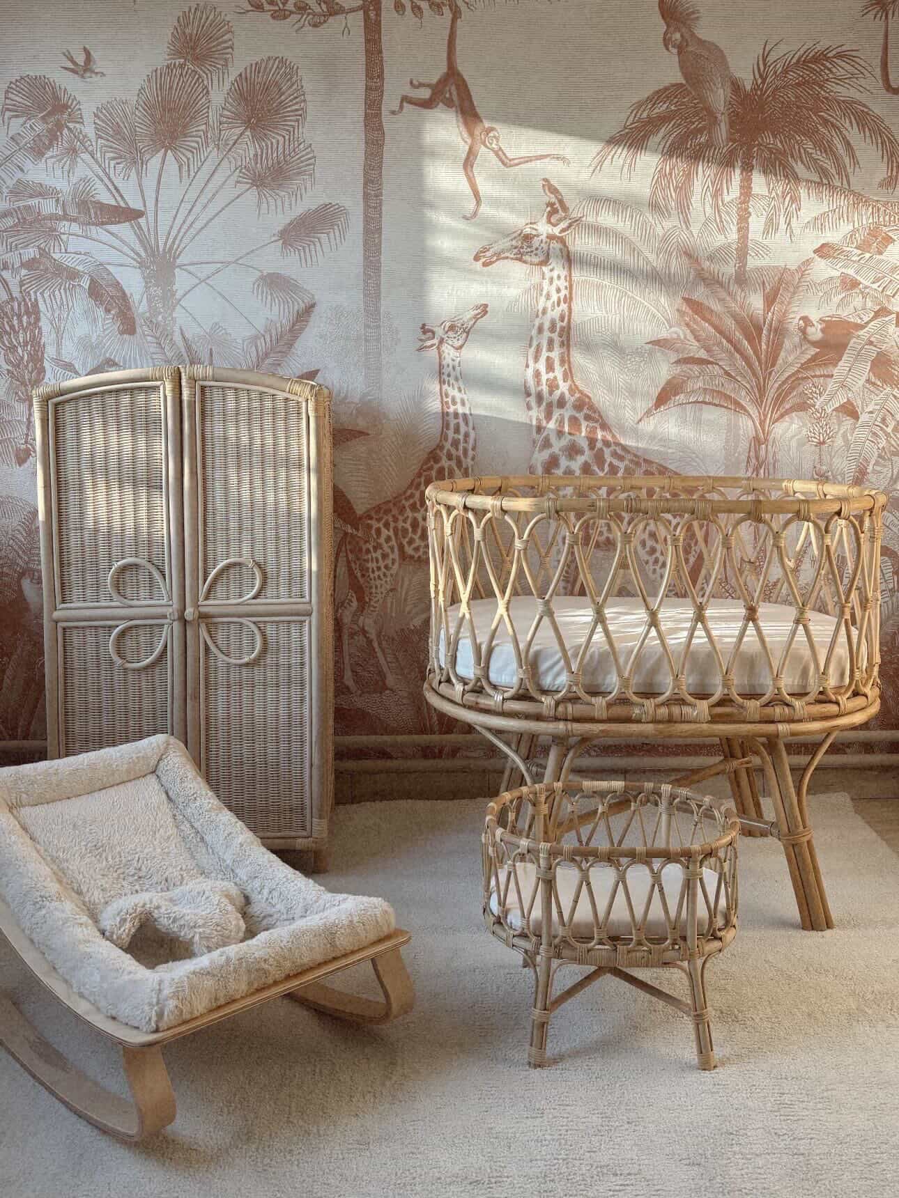 Rattan Babywiege Mila