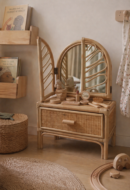 Rotan kaptafel blad