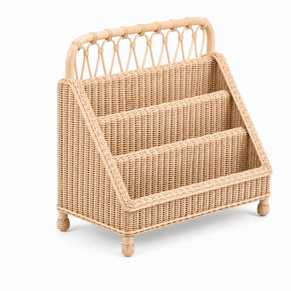 Rotan boekenrek Saar
