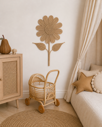 Bloem muurdecoratie