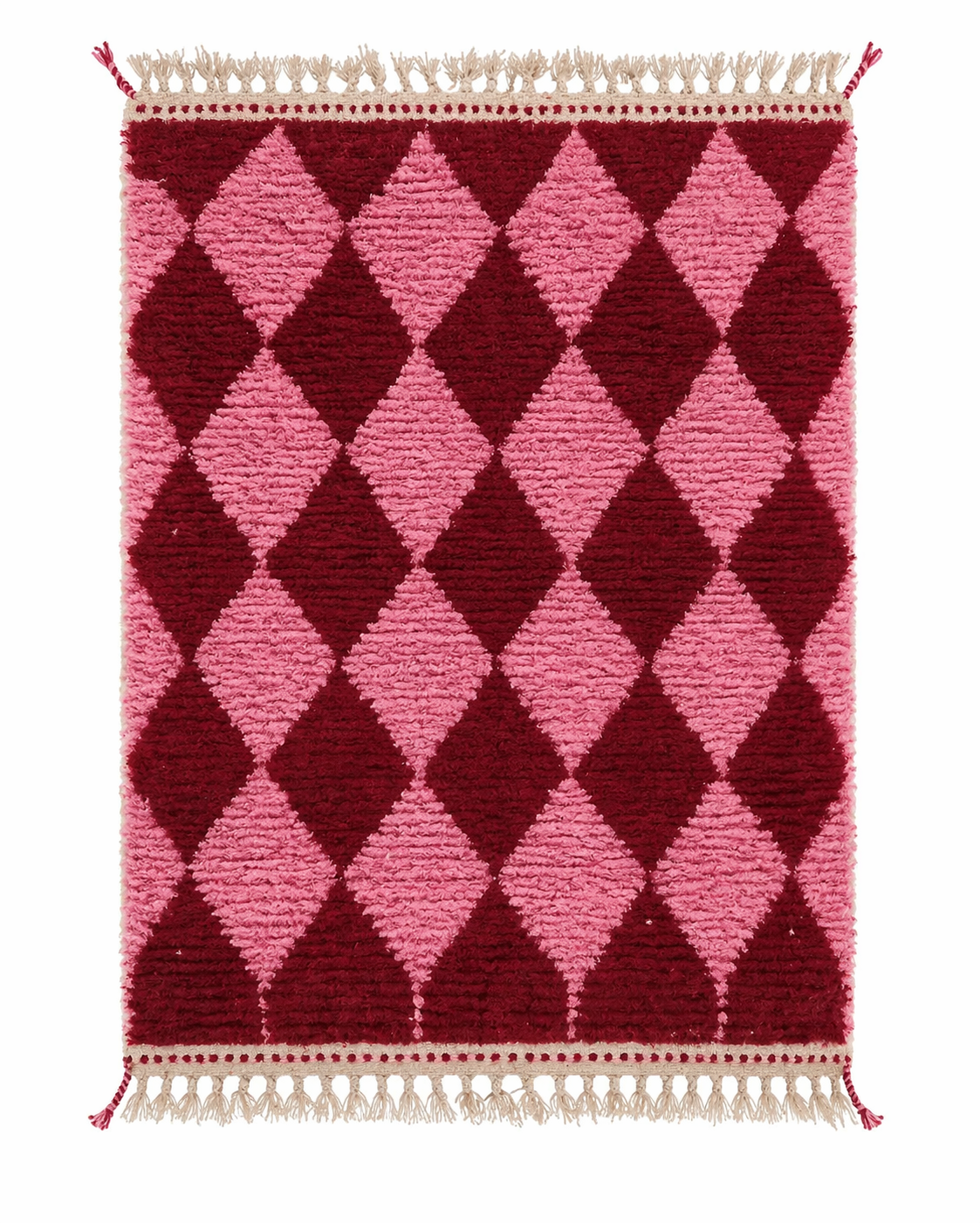 Beni Ouarain ruit roze