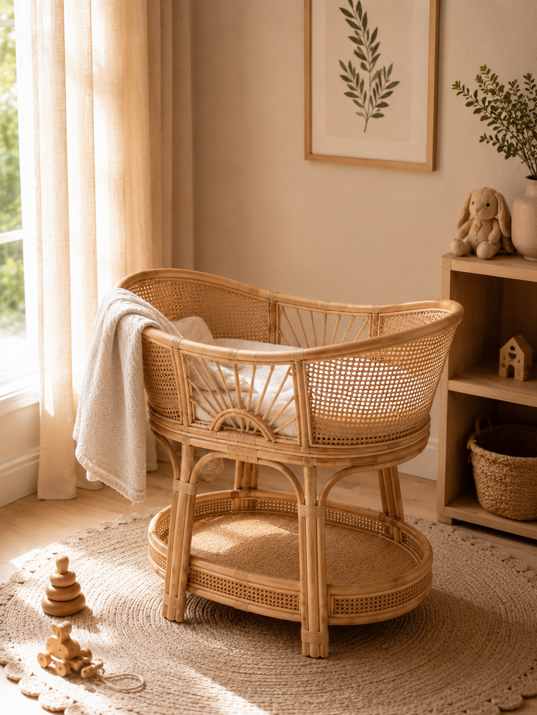 Rotan wieg Livia