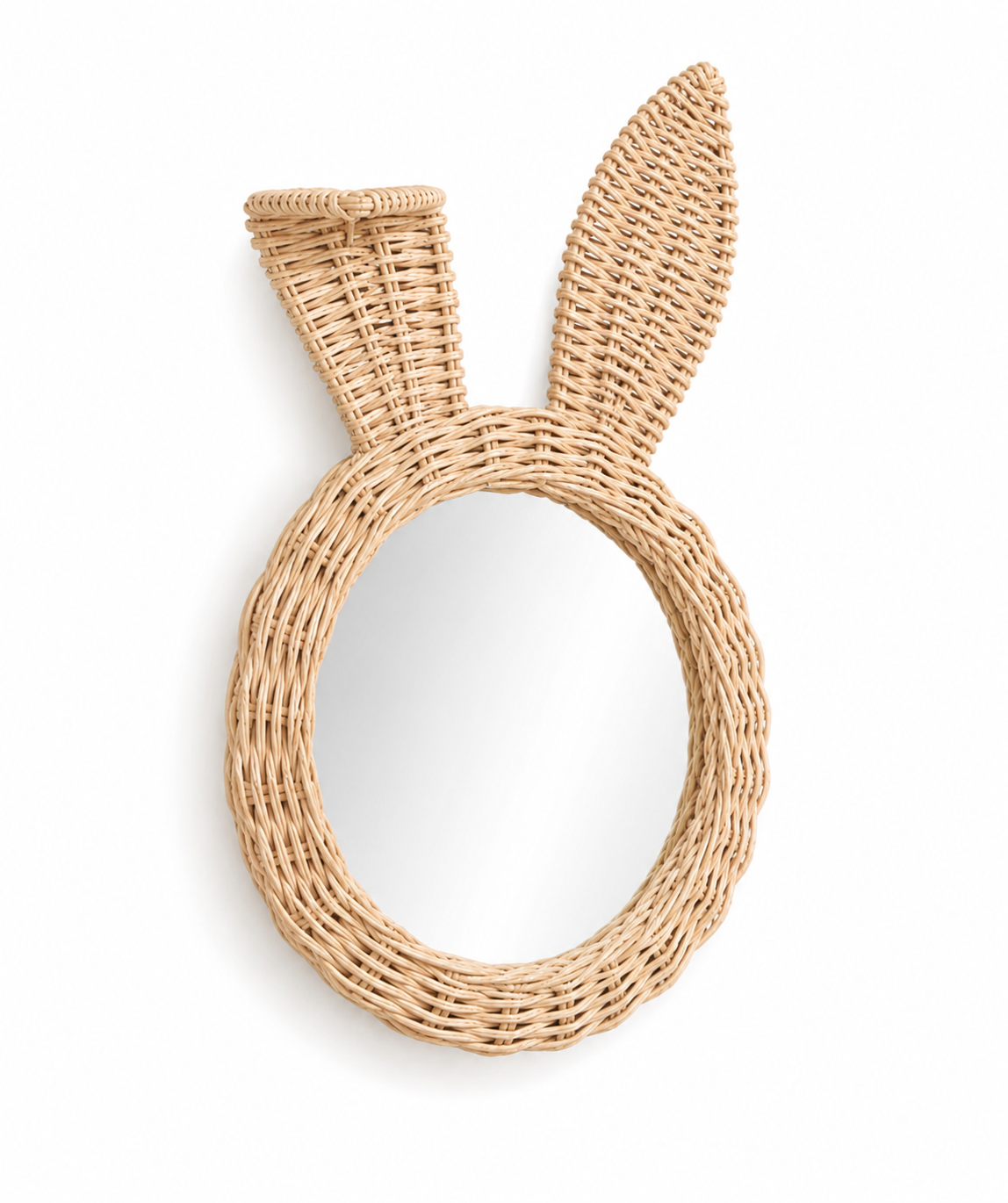 Rattanspiegel Häschen
