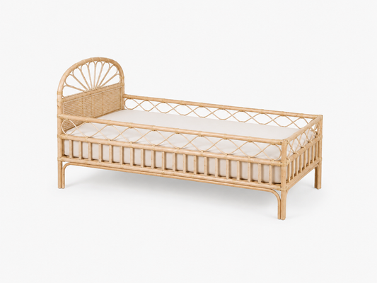 Rotan peuterbed / juniorbed Yaar