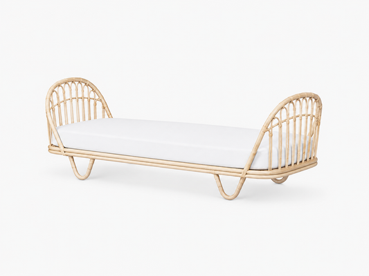 Rotan peuterbed / juniorbed Jade