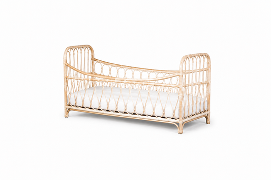 Rotan peuterbed / juniorbed Linn