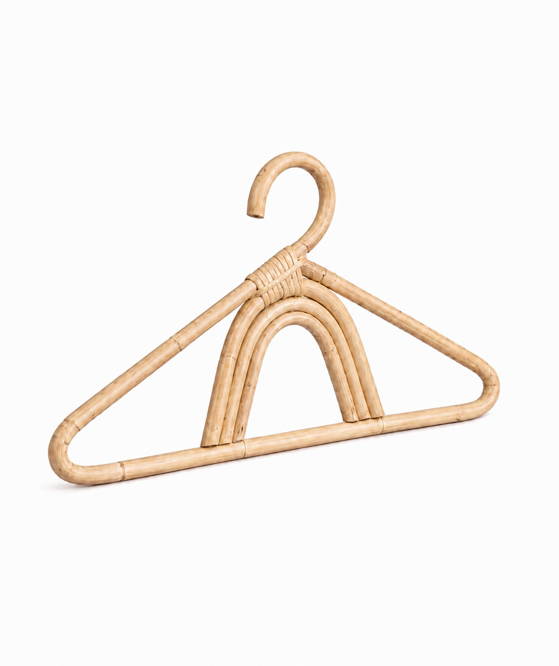 Set van 3 rotan hangers regenboog