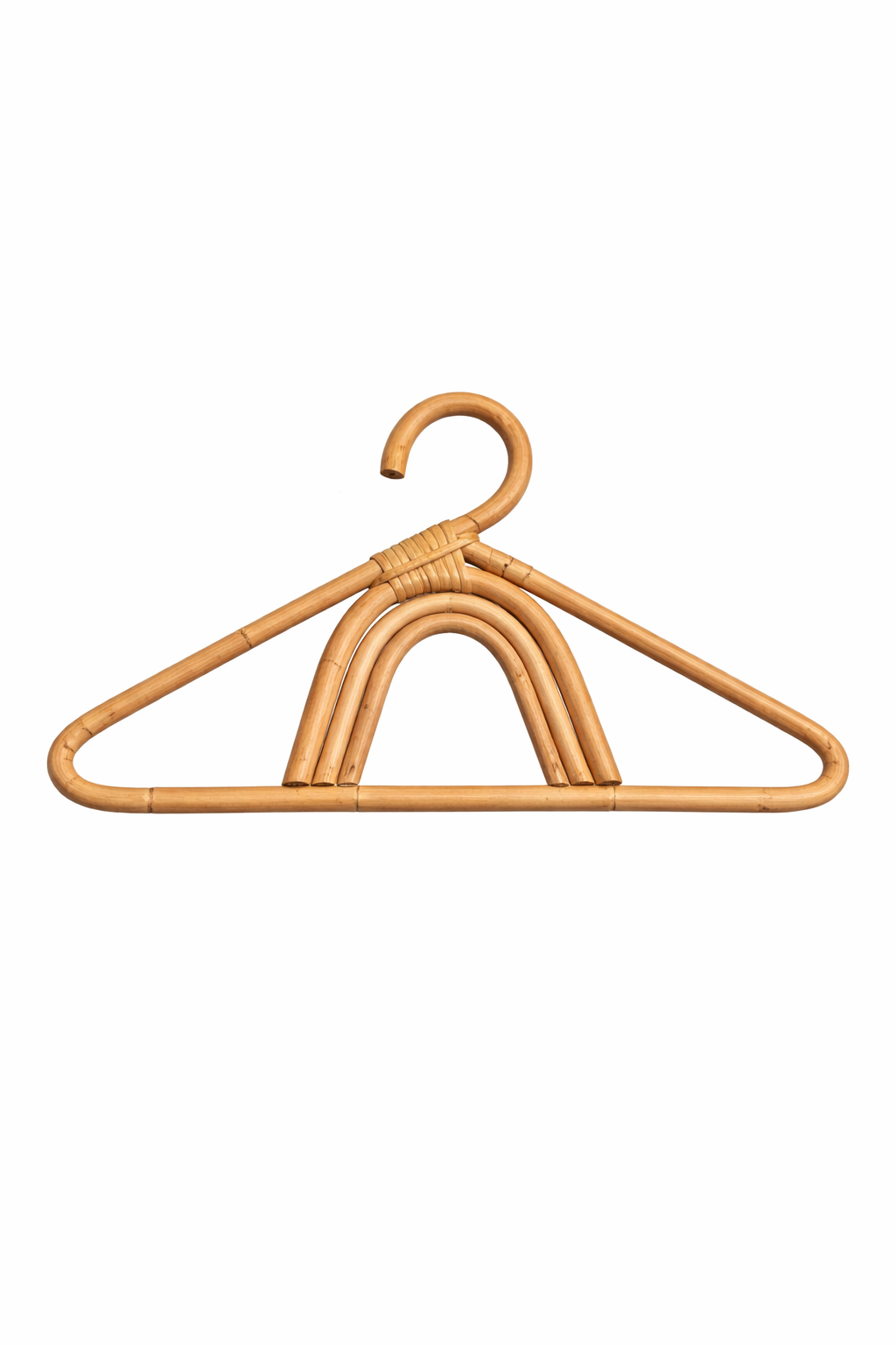 Set van 3 rotan hangers regenboog