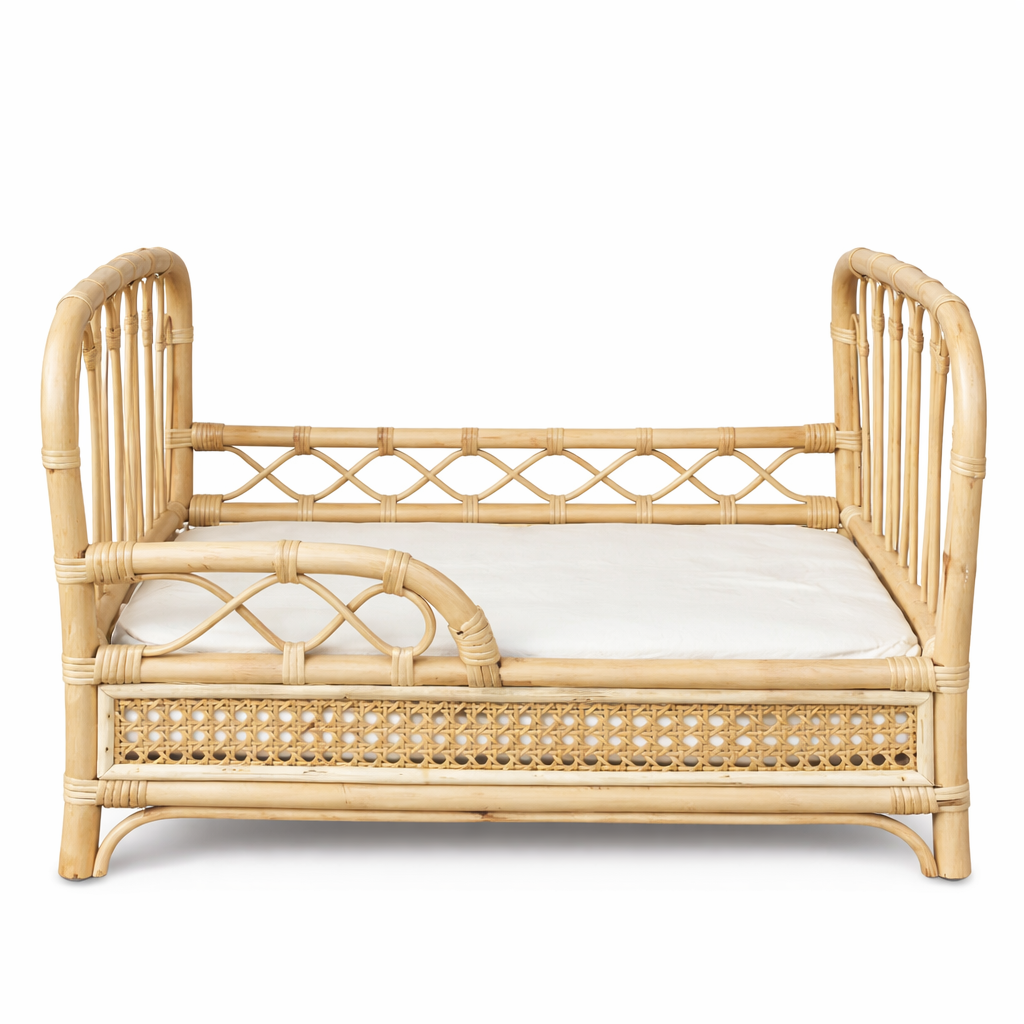 Rotan poppenbedje ‘Sterre’