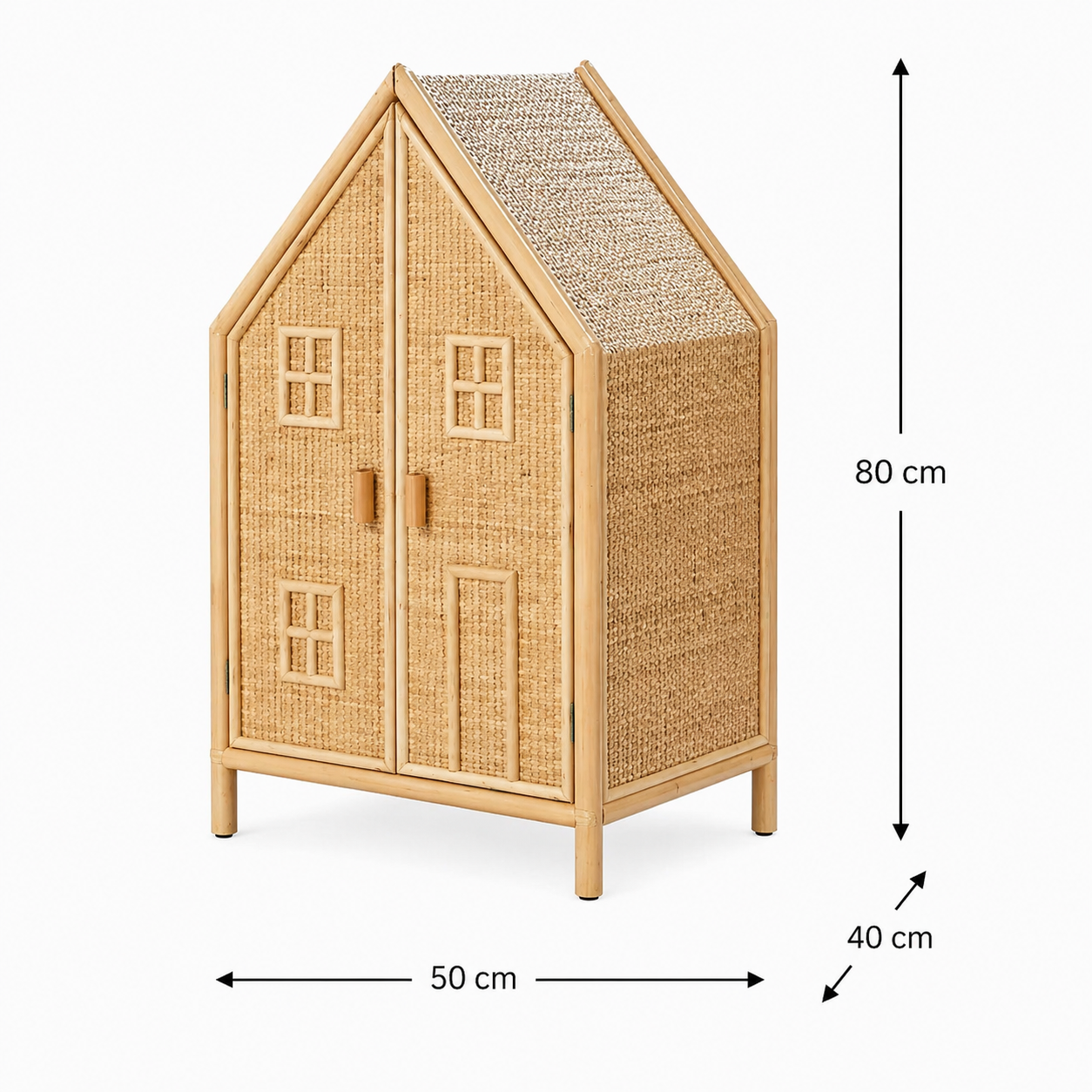 Leo &amp; Moon Exclusive © Rattan (doll) cabinet